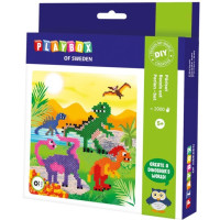 PLAYBOX Zažehľovacie korálky Sada Dinosaury 2000ks