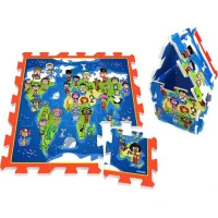 STAMP Penové puzzle Mapa sveta