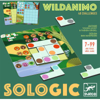 DJECO Vrecková hra Sologic - Wildanimo