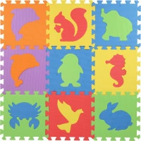 TEDDIES Penové puzzle Zvieratká (27x27)