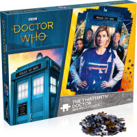 WINNING MOVES Puzzle Doctor Who: Trinásty doktor - Súčasnosť 1000 dielikov