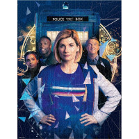WINNING MOVES Puzzle Doctor Who: Trinásty doktor - Súčasnosť 1000 dielikov