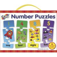 GALT Puzzle Moje prvé anglické číslice 10x3 dielikov