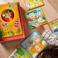 LISCIANI Vkladačka Box Play Family Mláďatá