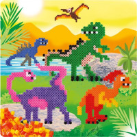 PLAYBOX Zažehľovacie korálky Sada Dinosaury 2000ks
