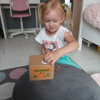 Detská pokladnička - Mačička v krabici