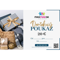 Darčekový poukaz v hodnote 20 €