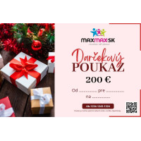 Darčekový poukaz v hodnote 200 €