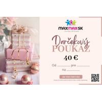 Darčekový poukaz v hodnote 40 €