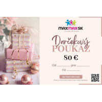 Darčekový poukaz v hodnote 80 €