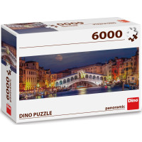 DINO Panoramatické puzzle Most Rialto 6000 dielikov