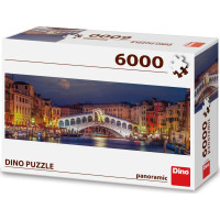 DINO Panoramatické puzzle Most Rialto 6000 dielikov