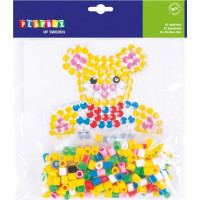 PLAYBOX Zažehľovacie korálky Malá sada Macko XL 250ks