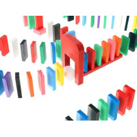 Drevené farebné domino 1080 ks