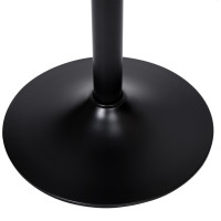 Barová stolička PORTI BLACK - čierna
