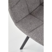 Jedálenská stolička MARLA - šedá / čierna