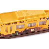 Električka WILD WEST TRAM - žltá