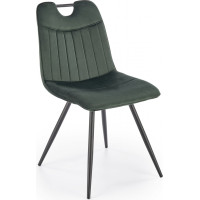 Jedálenská stolička GLORIA - tmavo zelená