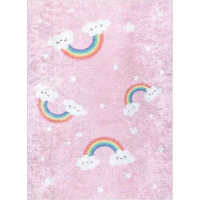 Detský kusový koberec Junior 52063.802 Rainbow pink