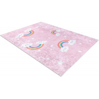 Detský kusový koberec Junior 52063.802 Rainbow pink