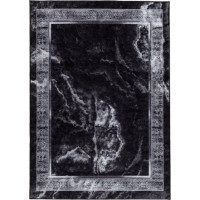 Kusový koberec Miro 51278.810 Marble black/white