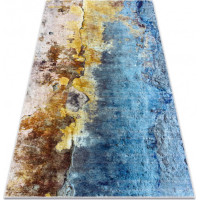 Kusový koberec Miro 51709.803 blue/gold