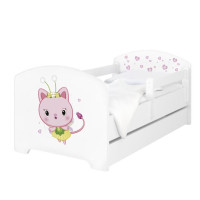 Detská posteľ OSKAR - 180x80 cm - Gabi - Víla mačička
