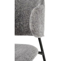Jedálenská stolička DITA - svetlo šedá