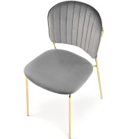 Jedálenská stolička MELISA - šedá