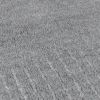 Kusový ručne tkaný koberec Tuscany Textured Wool Border Grey Marl