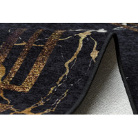 Kusový koberec Miro 51333.801 Marble black/gold