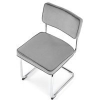 Jedálenská stolička LEONA - šedá