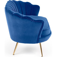 Dvojmiestna pohovka AMORTO XL - tmavo modrá