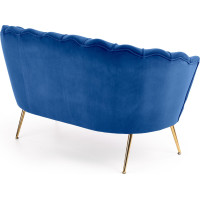 Dvojmiestna pohovka AMORTO XL - tmavo modrá