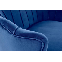 Dvojmiestna pohovka AMORTO XL - tmavo modrá