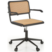 Kancelárska stolička INCAS - hnedá / čierna