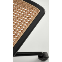 Kancelárska stolička INCAS - hnedá / čierna