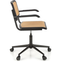 Kancelárska stolička INCAS - hnedá / čierna