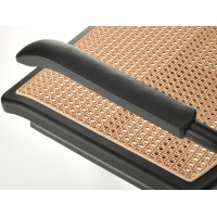 Kancelárska stolička INCAS - hnedá / čierna