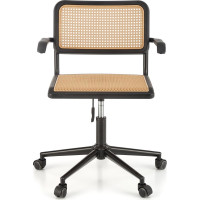 Kancelárska stolička INCAS - hnedá / čierna