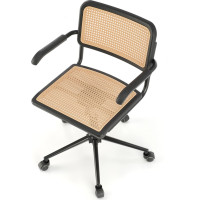 Kancelárska stolička INCAS - hnedá / čierna