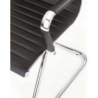 Kancelárska stolička PRESTIGE SKID - čierna