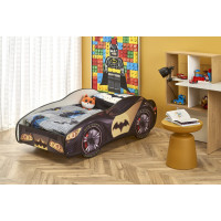 Detská autoposteľ BATCAR 140x70 cm