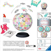 RAVENSBURGER 3D Puzzleball Squishmallows 72 dielikov