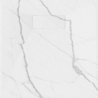 Sprchová SMC vanička MEXEN HUGO 80x80 cm - biely kameň, 42158080