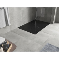 Sprchová SMC vanička MEXEN HUGO 80x120 cm - čierny kameň, 42758012