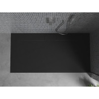 Sprchová SMC vanička MEXEN EGON 90x170 cm - čierna, 4R709017