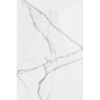 Sprchová SMC vanička MEXEN HUGO 80x100 cm - biely kameň, 42158010