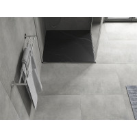 Sprchová SMC vanička MEXEN HUGO 90x90 cm - čierny kameň, 42759090