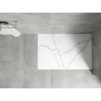 Sprchová SMC vanička MEXEN HUGO 90x120 cm - biely kameň, 42159012